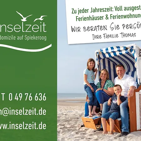 Apartament Appartementhaus Westerloog 21